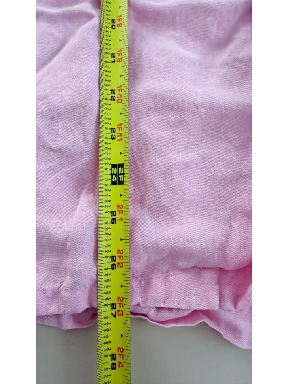 Polo By Ralph Lauren Mens L Pink Linen-Silk Blend Short Sleeve Button-Up Shirt - Picture 13 of 13